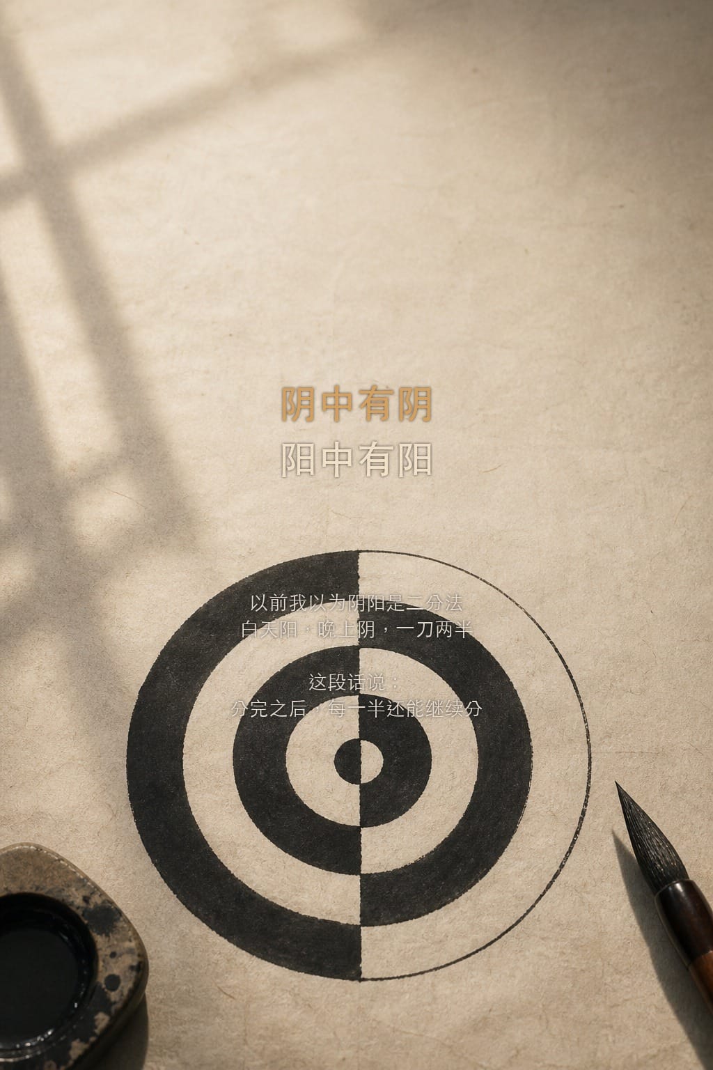 阴中有阴,阳中有阳