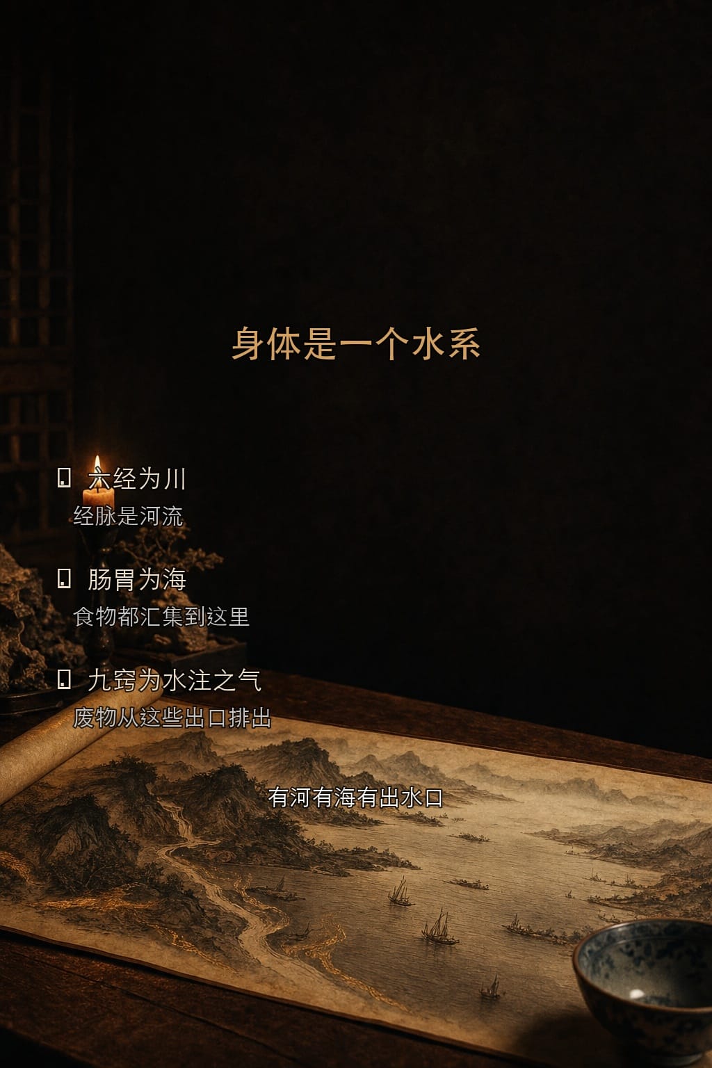 三、身体是一个水系