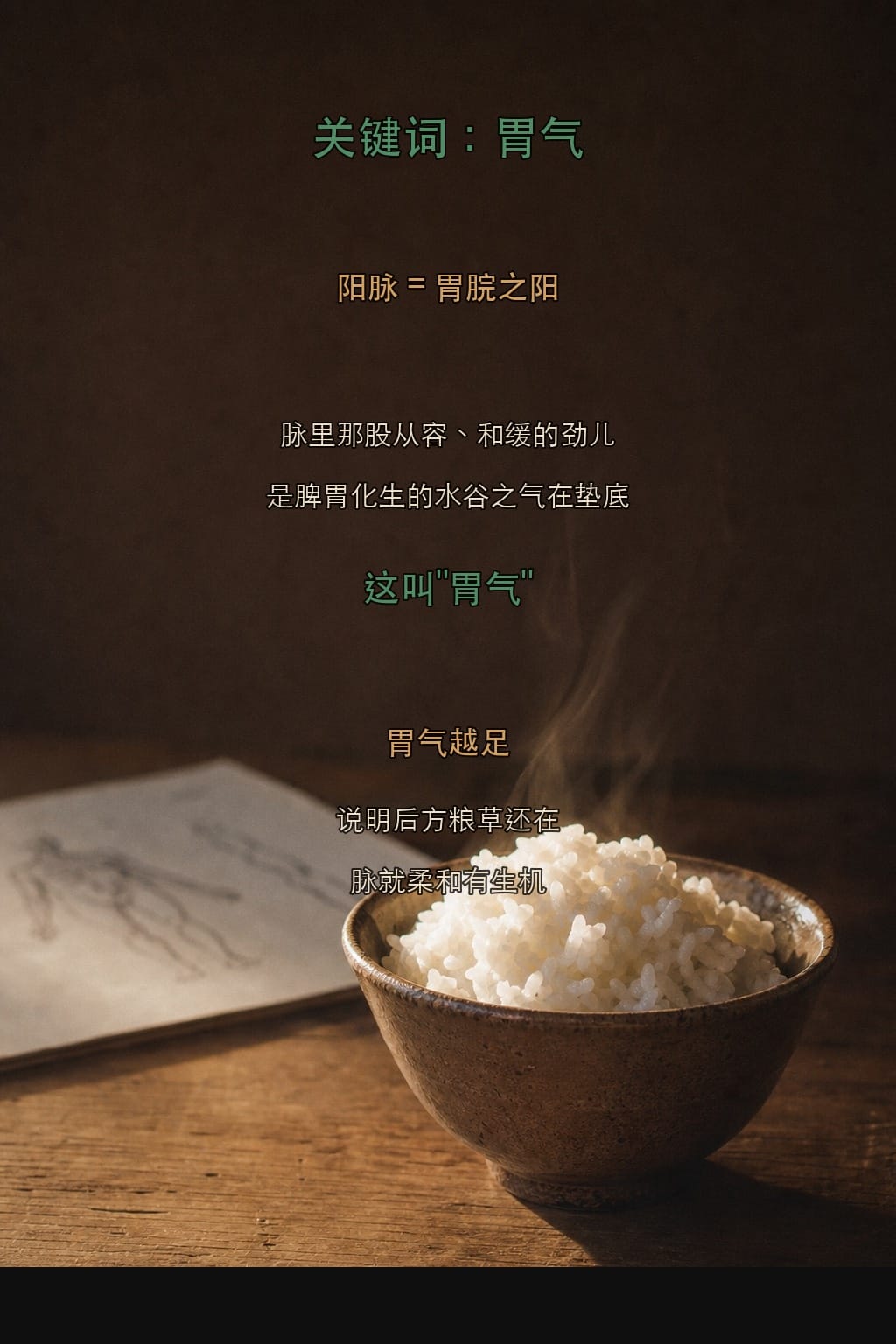脉的从容程度,是身体还有没有粮草的信号