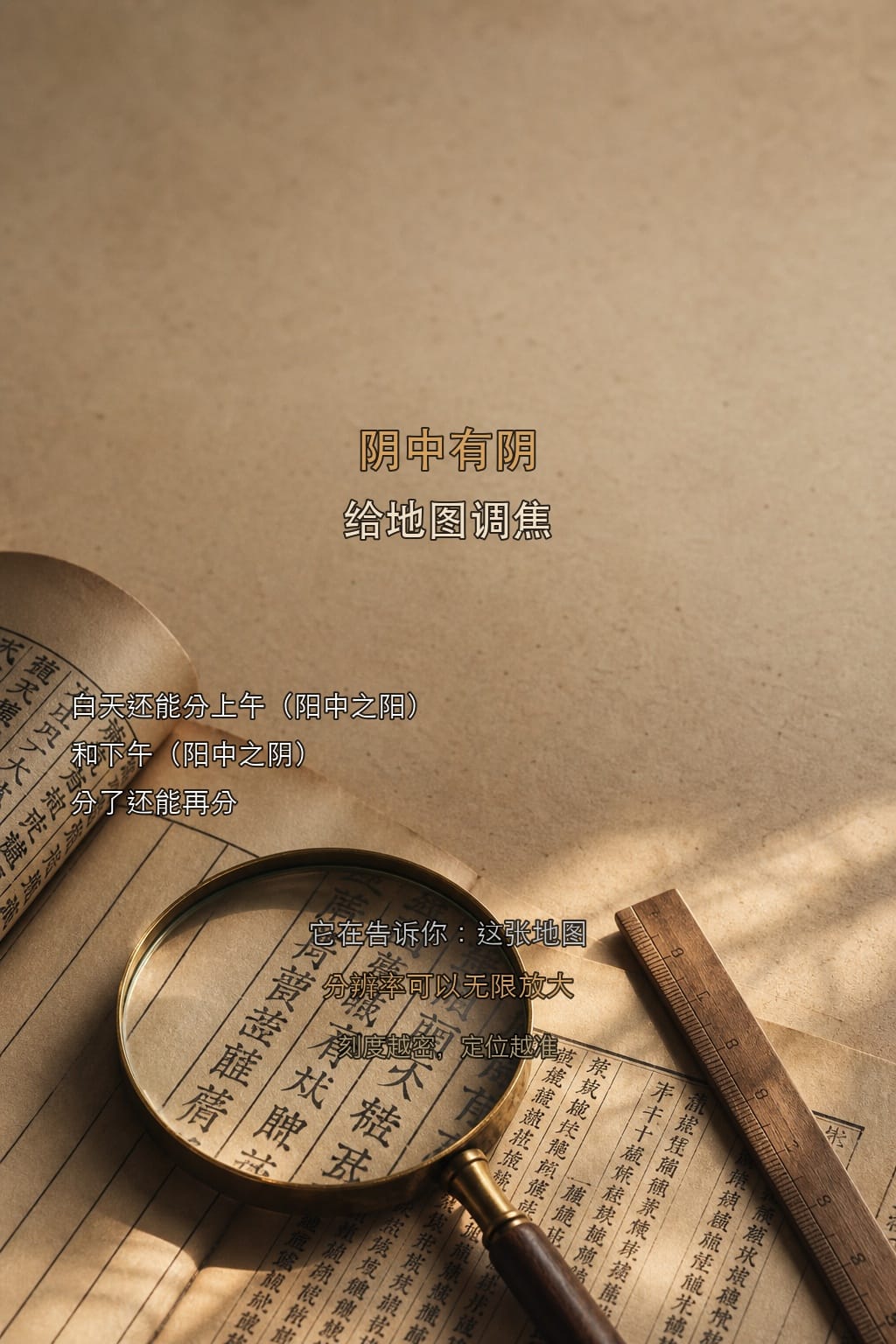 阴中有阴:给地图调焦