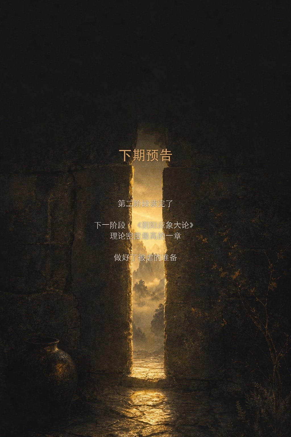 下期预告:阴阳应象大论