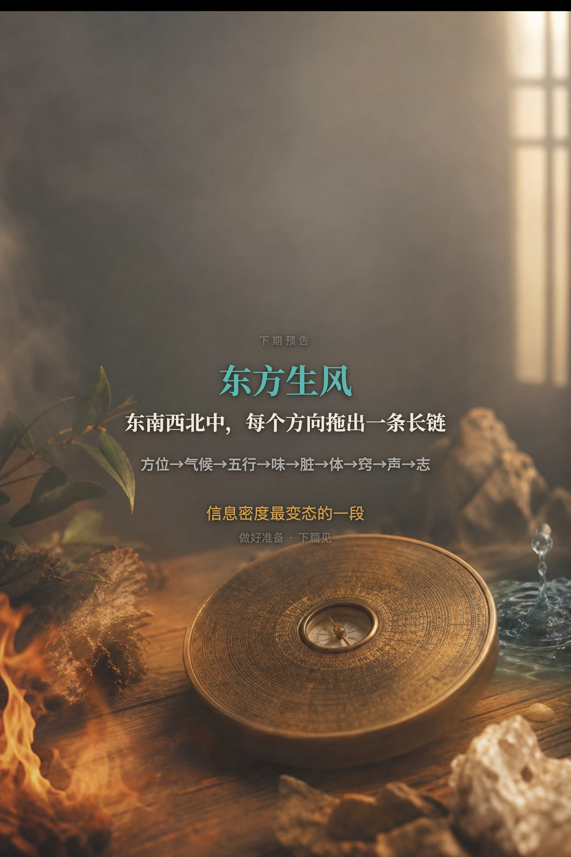 下期预告:东方生风——五行大对应表来了