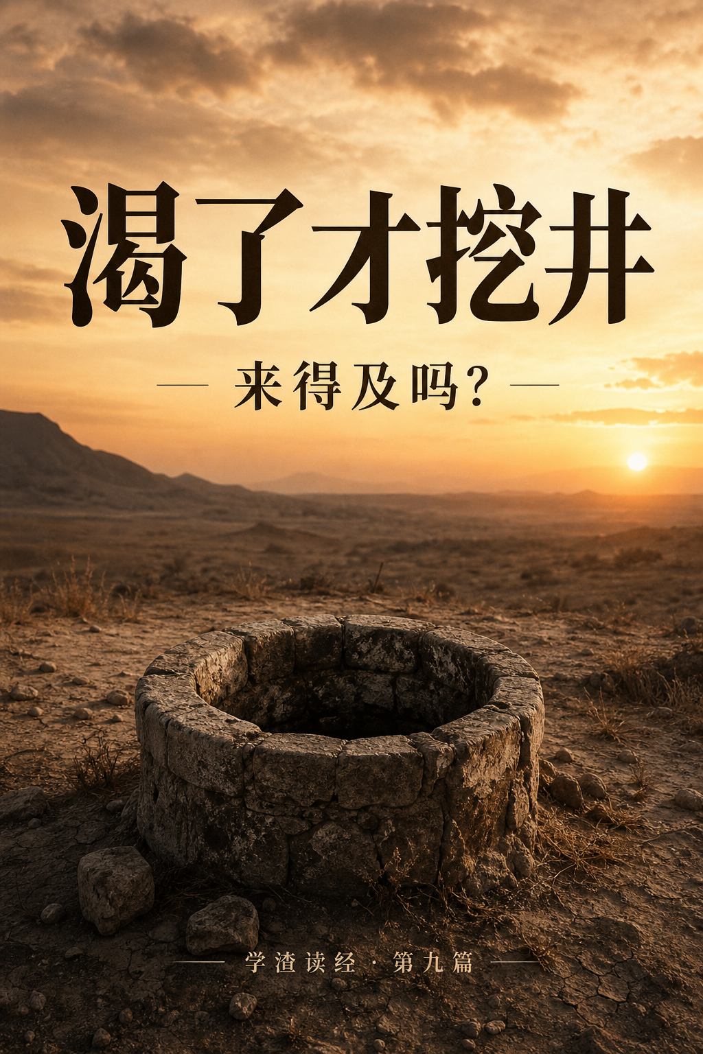 第九篇：渴了才挖井，来得及吗？
