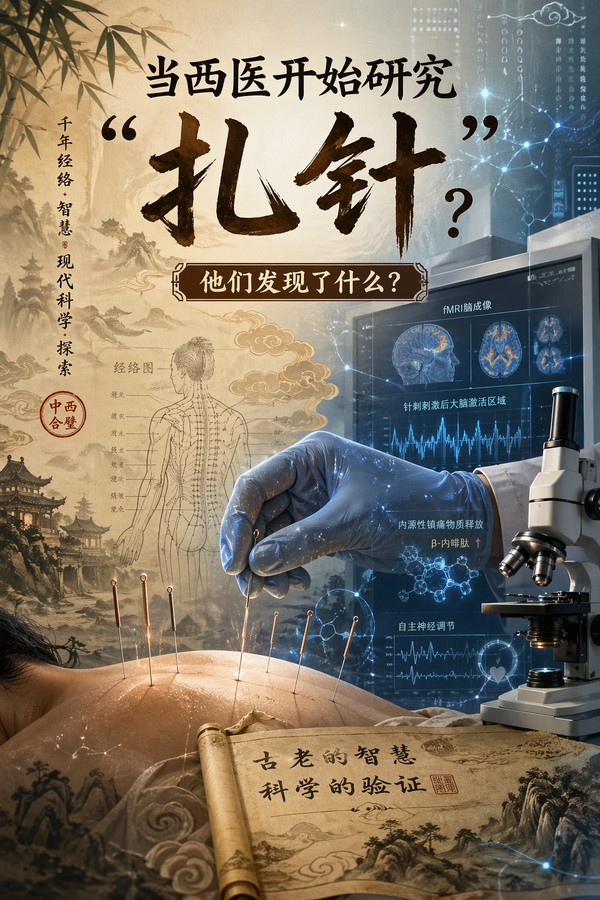 当西医开始研究"扎针"，他们发现了什么？