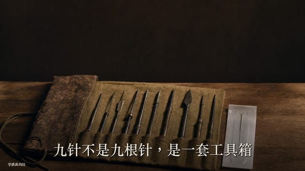 第四十篇：九针不是九根针，是一套工具箱——而《灵枢》开篇先教的，居然不是怎么扎